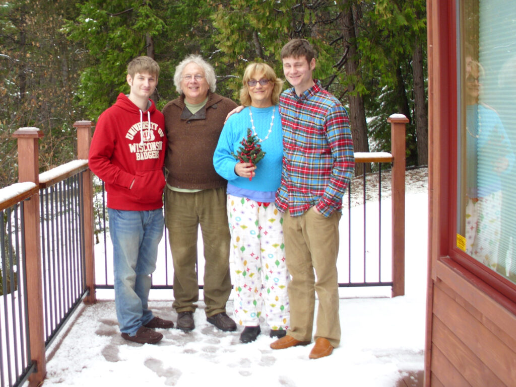 Laurie with her family